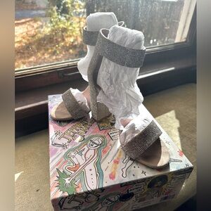 Jeffery Campbell Kassidy sparkle heels